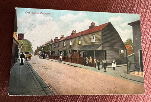 Antique postcard croydon - antique,