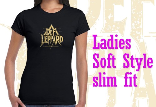 Def leppard shirt 100 - leppard, 100%