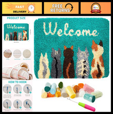 DIY Latch Hook Rug Kit for