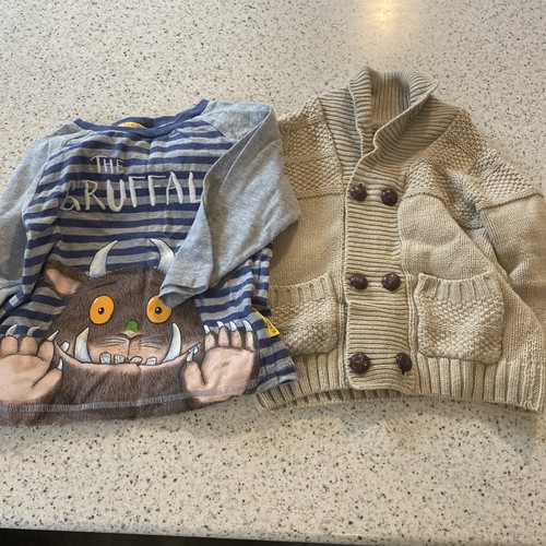 Months boys gruffalo top - gruffalo,