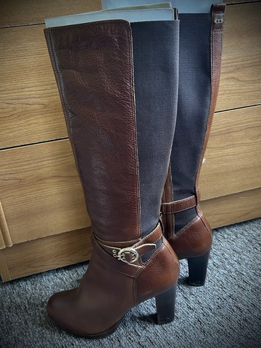 Dune london leather - dune, knee