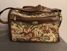 Vintage Jaguar Floral Tapestry