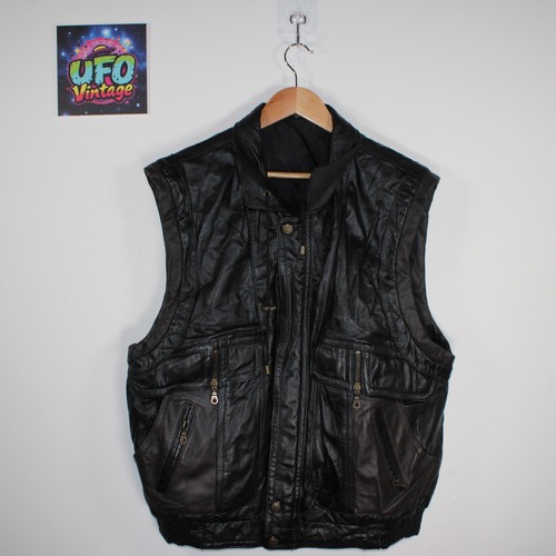 Enrico gorlani leather gilet - gorlani,