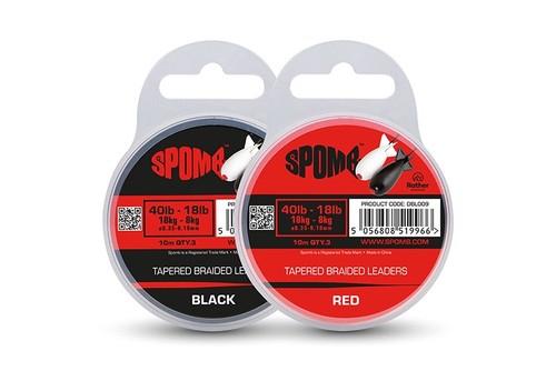 Spomb tapered braided leaders - spomb,