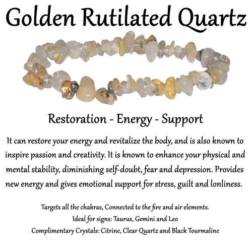 Natural chip bead crystal - bead,