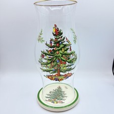 Spode Glass Hurricanes Candle