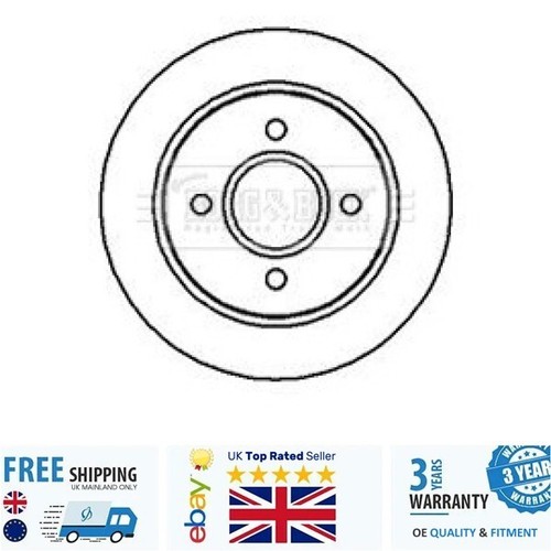 Brake disc bbd4984 for ford - disc,