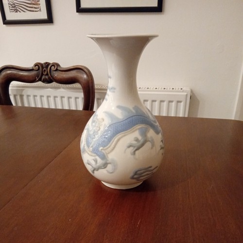 Lladro porcelain blue chinese - porcelain,
