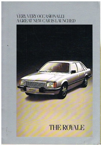 Vauxhall royale saloon coupe - royale,