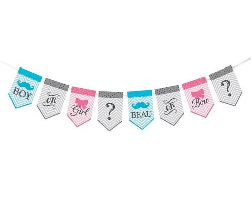 Gender reveal baby shower - reveal,