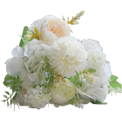 Silk floral arrangement peony - arrangement,