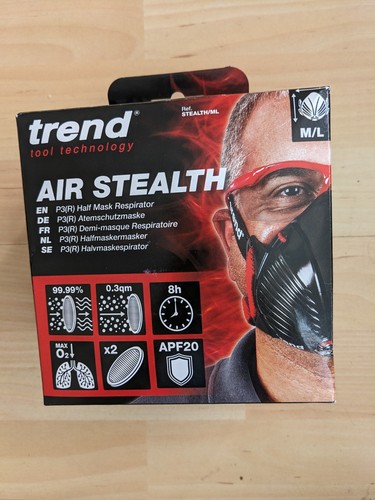 Trend air stealth half mask - stealth,
