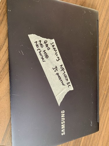 Samsung 900x laptop 4gb - 4gb, no
