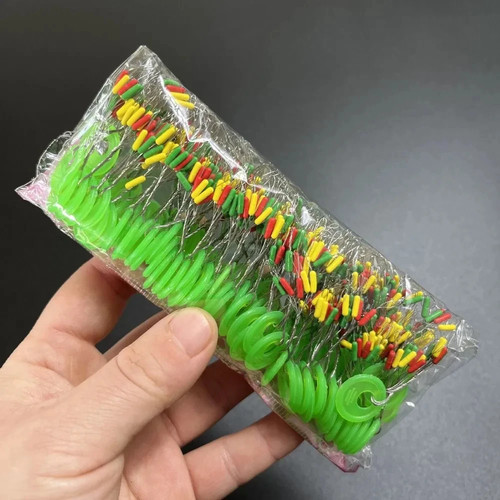 600pcs 100 groups rubber float - groups,