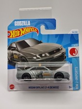Hot Wheels 2024 Mainline Grey Nissan Skyline GT-R R33 Godzilla 1:64 Short Card 