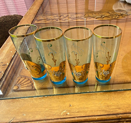 Set vintage clear - set, 4