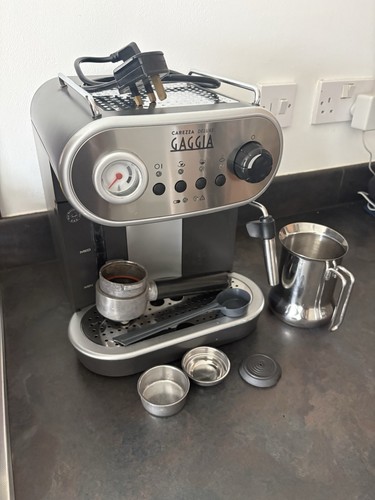 Gaggia carezza grey stainless - gaggia,