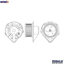 INTERIOR BLOWER AB 172 000S