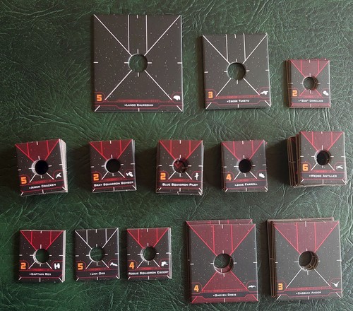Wing 2nd edition ship tokens - 2nd,