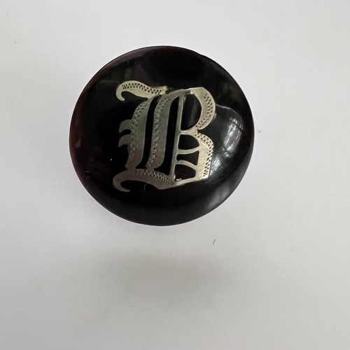 Antique livery button stud - livery,
