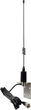 VHF Boat Antenna, 156-163Mhz Marine Anti-Corrosion Whip with 5M/16.4ft RG58 Coax