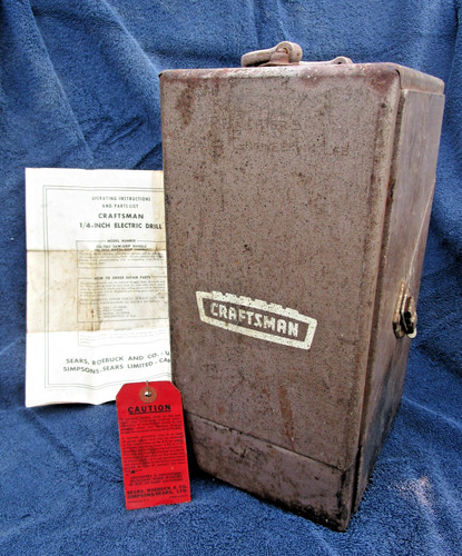 Craftsman vintage drill - craftsman,