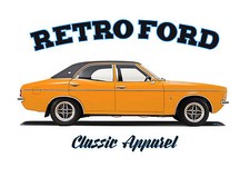 FORD CORTINA MK3 t-shirt. RETRO FORD. MODIFIED. MARK 3. CLASSIC CAR.