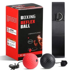 BOXING Reflex Ball on String-Improve Hand Eye Coordination Reaction UK