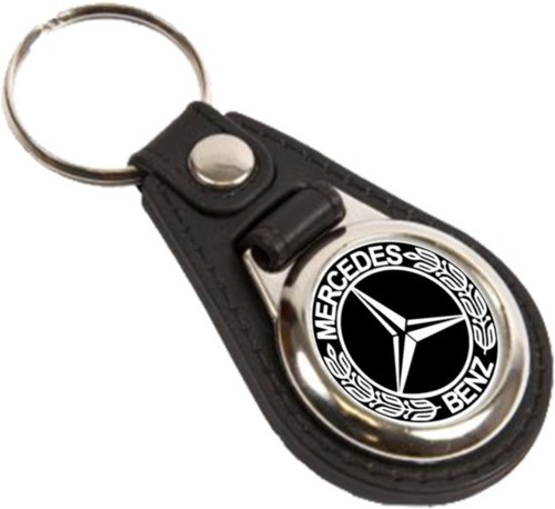 Leather look key - leather,