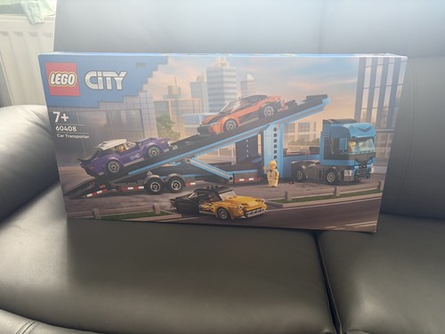 Lego city car transporter - car,