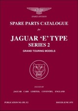 Jaguar E Type Parts Catalogue Series 2 GT by Brooklands Books Ltd (Paperback,...