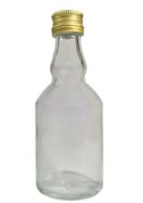 10 x  Small GLASS Bottles 50ml