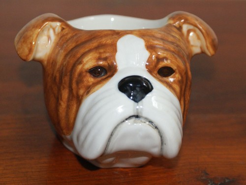 Quail ceramic bull - bull, head