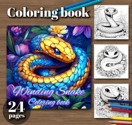 Winding snake adult - snake,