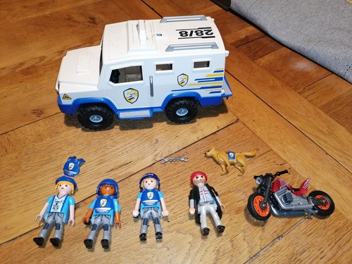 Playmobil police van - playmobil,
