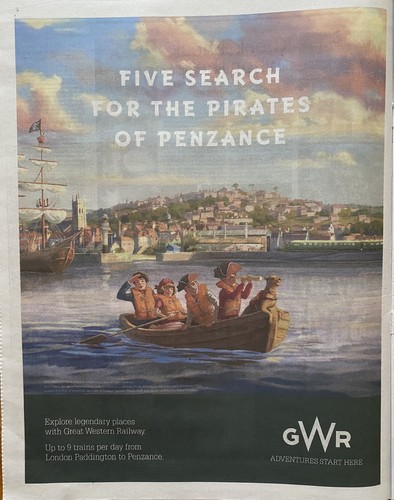Five pirates penzance gwr - five,