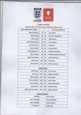 West Bromwich Albion v AFC