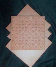 Quarry Red Pavers ITALIAN MADE 6  x 6 X . 25.  (16 TILES!) 4 SQ FT