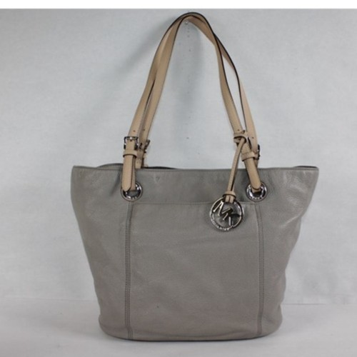 Michael kors gray pebbled - gray,