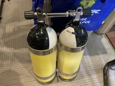 Twin 10 Ltr Diving Cylinders