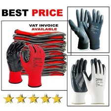 24 PAIRS NEW NBR COATED SAFETY