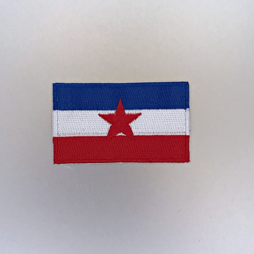 Yugoslavia flag patch - yugoslavia, iron
