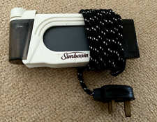 Vintage 1980’s Sunbeam Travel Foldable Iron with Original Travel Case Brand New