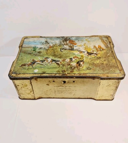 Vintage sweet tin storage - sweet, box