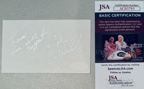 John walsh signed - walsh, autographed