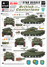 Star Decals, 35-944, British