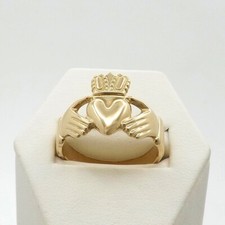 Solid 14k gold irish celtic - solid,