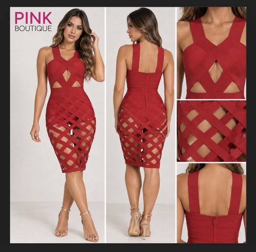 Pink boutique red dress uk - pink,