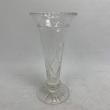 Vintage Stuart Crystal Trumpet