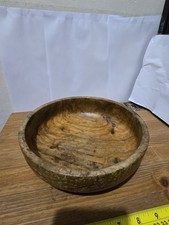 Vintage Wooden Bowl Gorgeous Wooden Design Deep And Wide Decrotive
